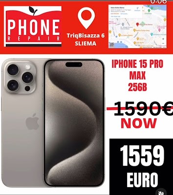 Phone Repair Malta- Sliema | 15 Pro Max