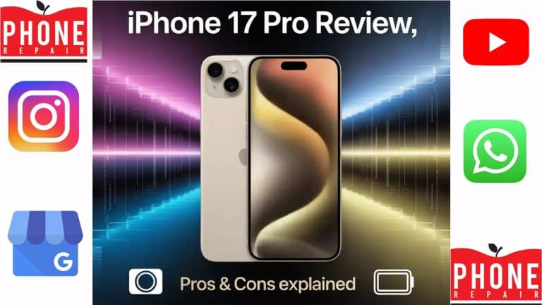 Detailed review of the new Apple iPhone 17 Pro with insights on design, A21 Pro chip performance, advanced cameras, battery life, and iOS 19.